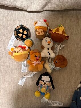 Assorted Mini Plush Character Lot — Colorful Cute Collectibles set of wishables